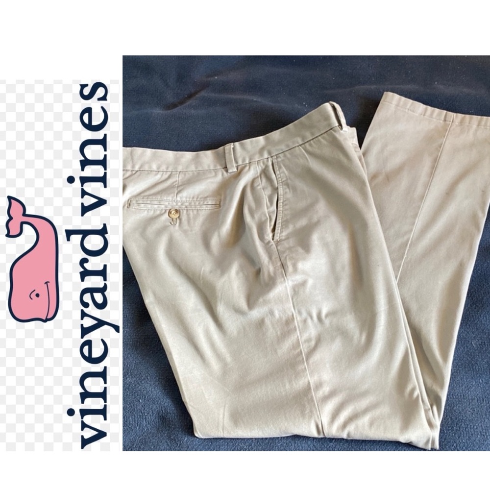 5/$30 Men's Vineyard Vines Breaker Gray 34/34 Measures 37" Inseam 31" photos EUC
